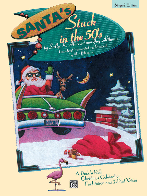 Santa's Stuck in the 50's Cover Image