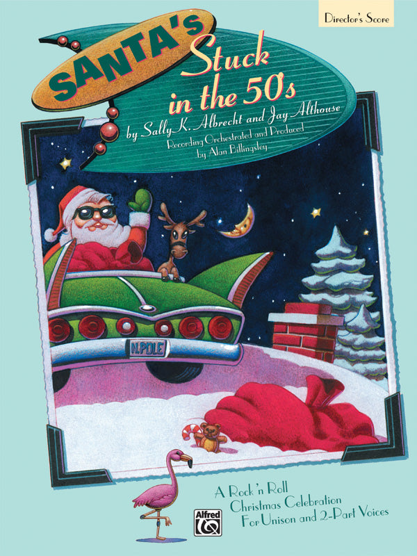 Santa's Stuck in the 50's Cover Image