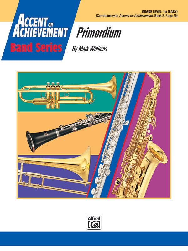 Primordium: E-flat Alto Clarinet Sheet Music Preview