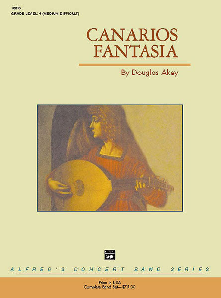 Canarios Fantasia: 2nd B-flat Clarinet Sheet Music Preview