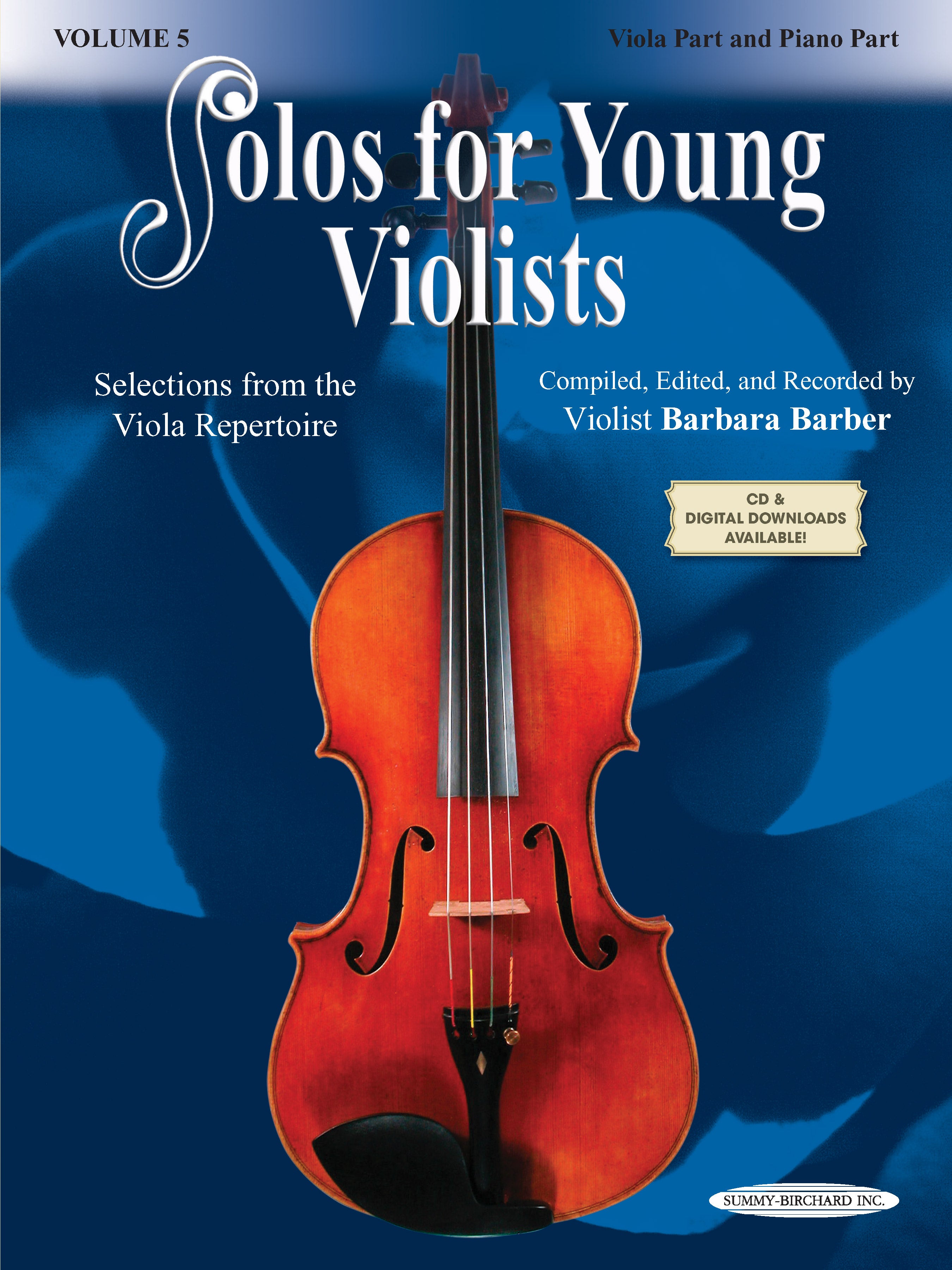 Solos for Young Violists Viola Part and Piano Acc., Volume 5 Cover Image