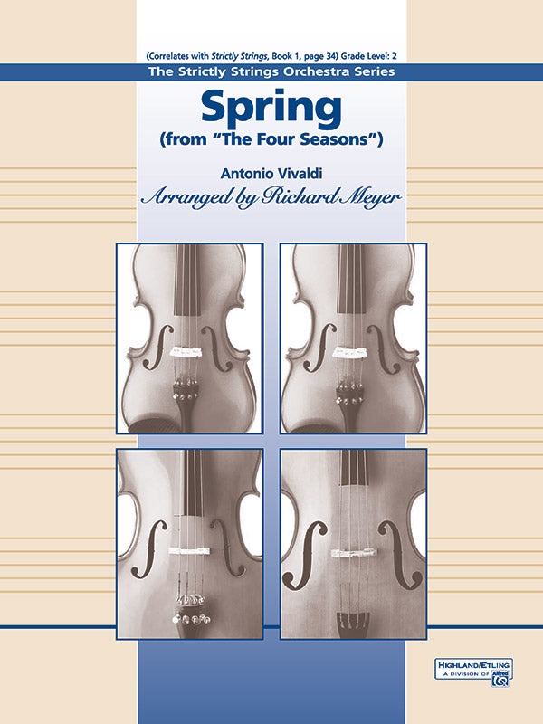 Spring from the Four Seasons: 1st Violin Sheet Music Preview