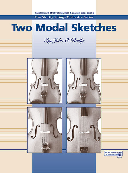 Two Modal Sketches: Piano Accompaniment Sheet Music Preview