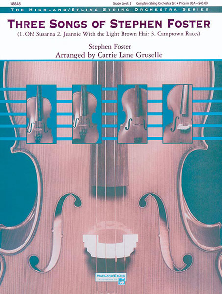 Three Songs of Stephen Foster Cover Image
