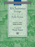 The Mark Hayes Vocal Solo Collection: 10 Christmas Songs for Solo Voice Cover Image