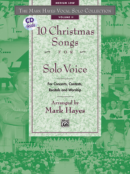 The Mark Hayes Vocal Solo Collection: 10 Christmas Songs for Solo Voice Cover Image