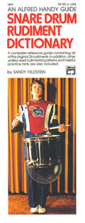 Snare Drum Rudiment Dictionary Cover Image