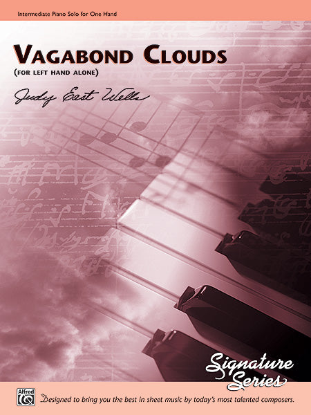 Vagabond Clouds (for left hand alone) Cover Image