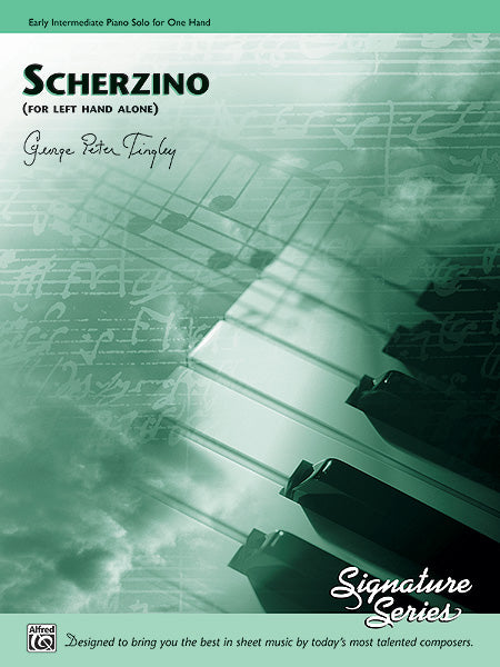 Scherzino (for left hand alone) Cover Image