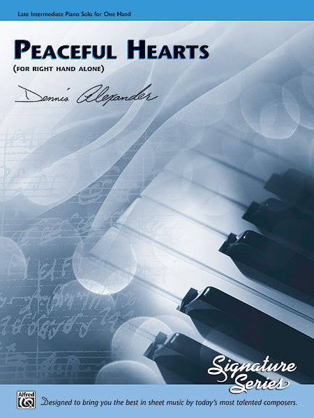 Peaceful Hearts (for right hand alone) Cover Image