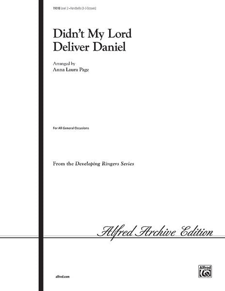 Didn't My Lord Deliver Daniel Cover Image