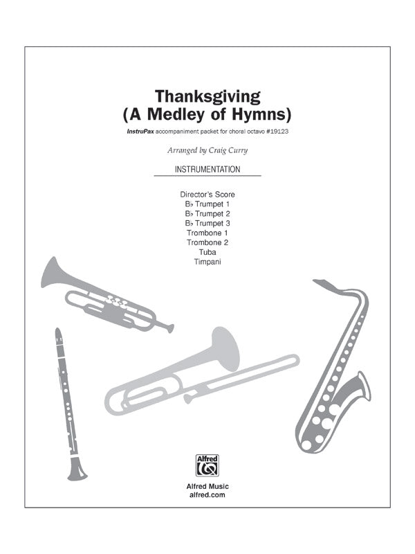 Thanksgiving (A Medley of Hymns) Cover Image