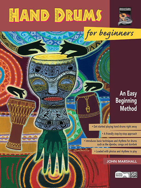 Hand Drums for Beginners Cover Image