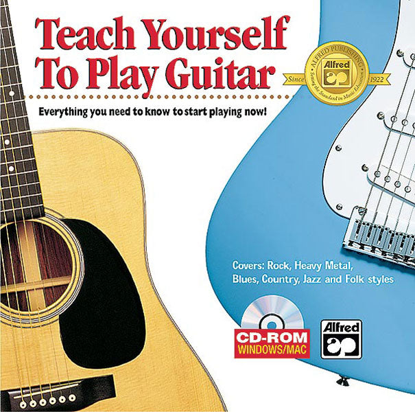 Alfred's Teach Yourself to Play Guitar Cover Image
