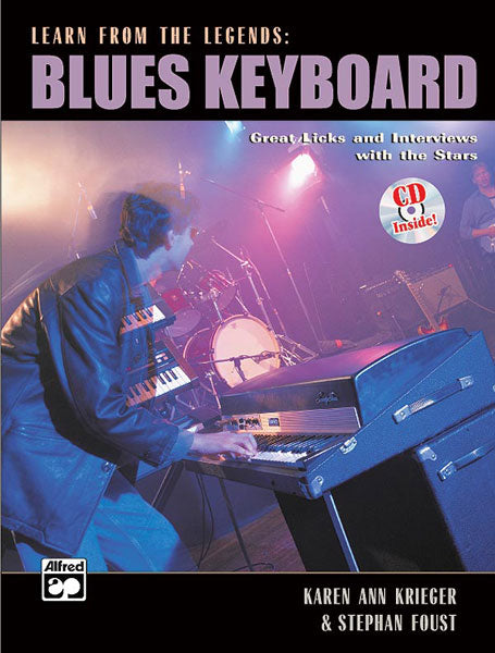 Learn from the Legends: Blues Keyboard Cover Image