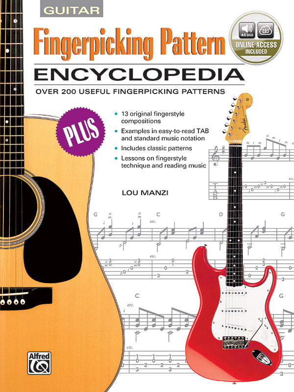 Fingerpicking Pattern Encyclopedia: Over 200 Useful Fingerpicking Patterns Sheet Music Preview