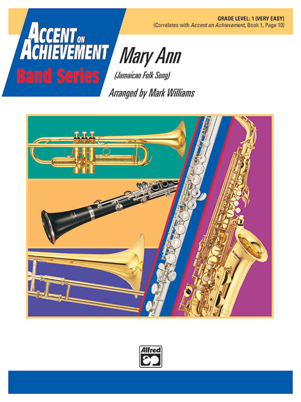 Mary Ann: E-flat Alto Clarinet Sheet Music Preview