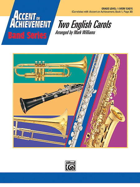 Two English Carols: B-flat Bass Clarinet Sheet Music Preview