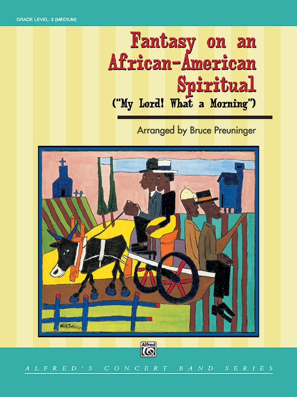 Fantasy on an African-American Spiritual: 2nd E-flat Alto Saxophone Sheet Music Preview