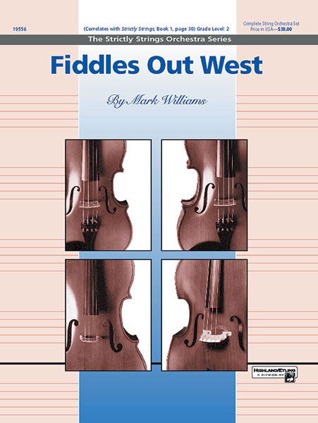 Fiddles Out West: 2nd Violin Sheet Music Preview