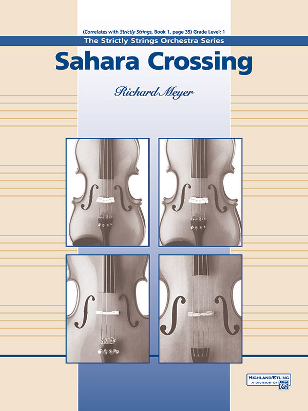 Sahara Crossing: 1st Percussion Sheet Music Preview
