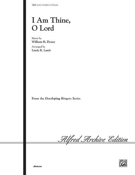I Am Thine, O Lord Cover Image