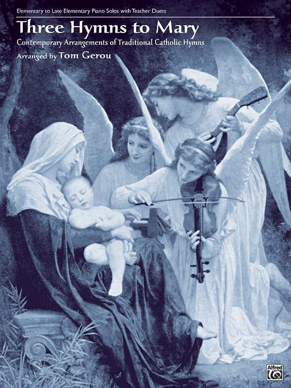 Sing of Mary - Piano Solo with Lyrics (with Optional Duet Accompaniments) Sheet Music Preview