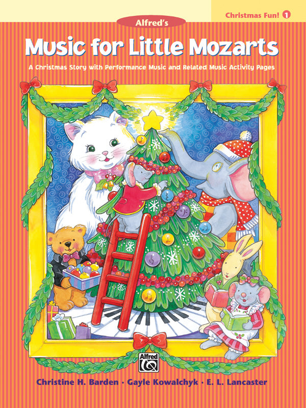 Music for Little Mozarts: Christmas Fun! Book 1 Cover Image