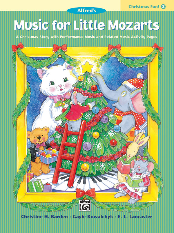 Music for Little Mozarts: Christmas Fun! Book 2 Cover Image