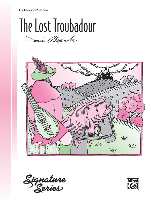 The Lost Troubador - Piano Solo Sheet Music Preview