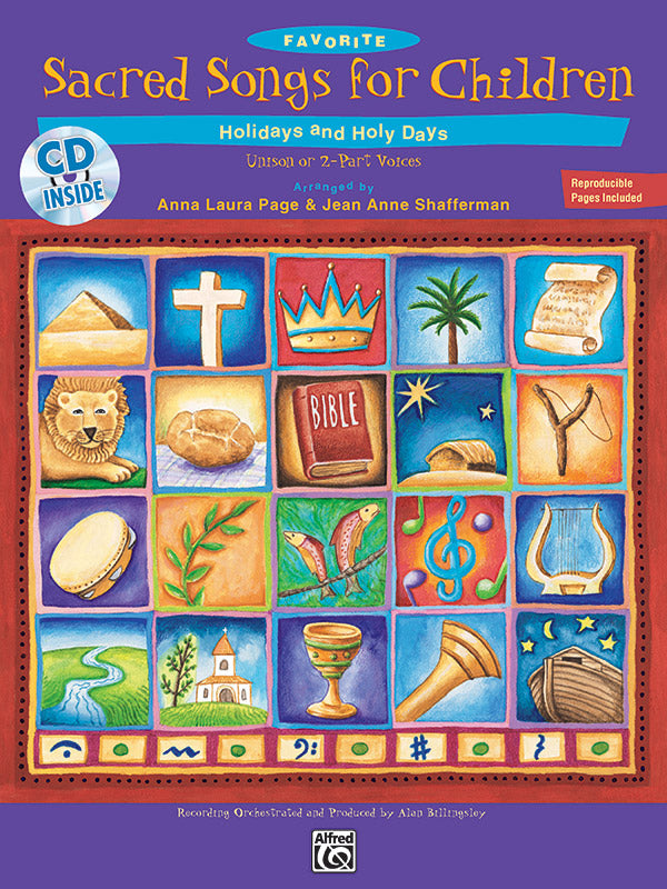 Favorite Sacred Songs for Children . . . Holidays & Holy Days Cover Image