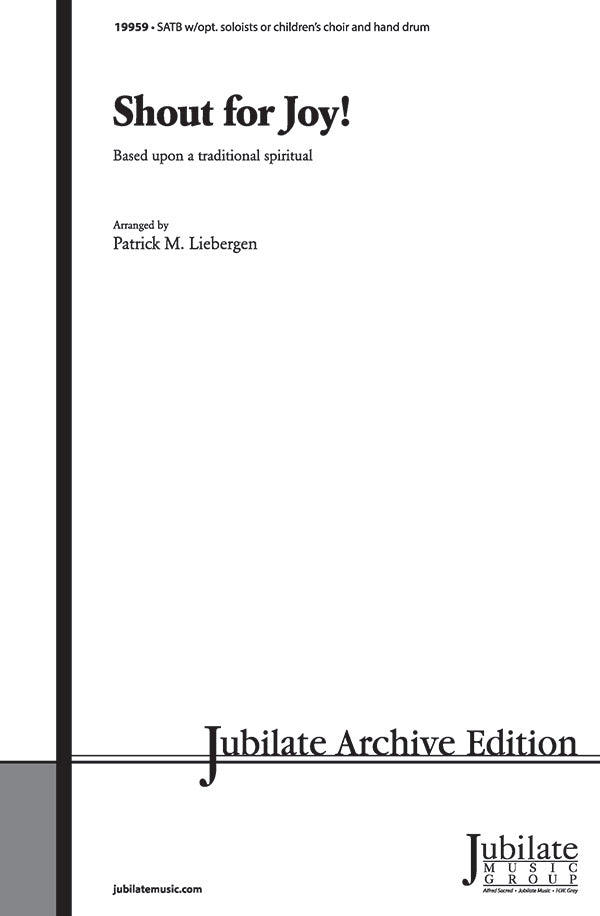 Shout for Joy! Cover Image