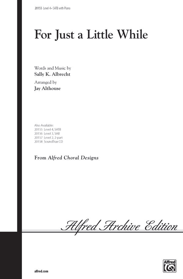 For Just a Little While Sheet Music Preview