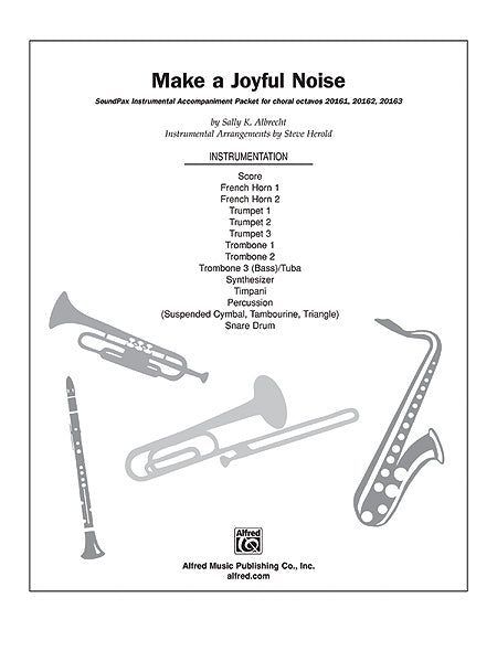 Make a Joyful Noise: 1st F Horn Sheet Music Preview