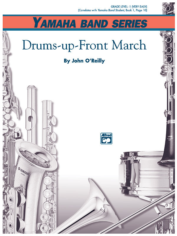 Drums-up-Front March Cover Image