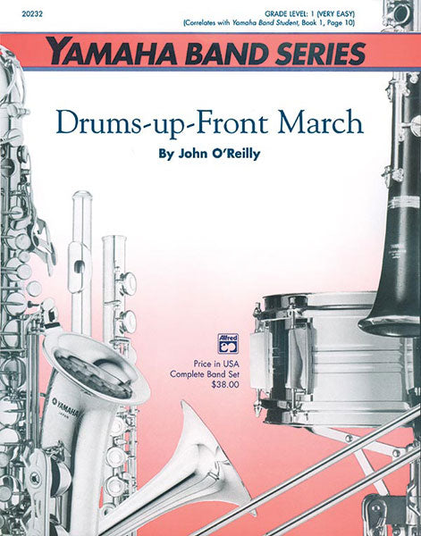 Drums-up-Front March Cover Image