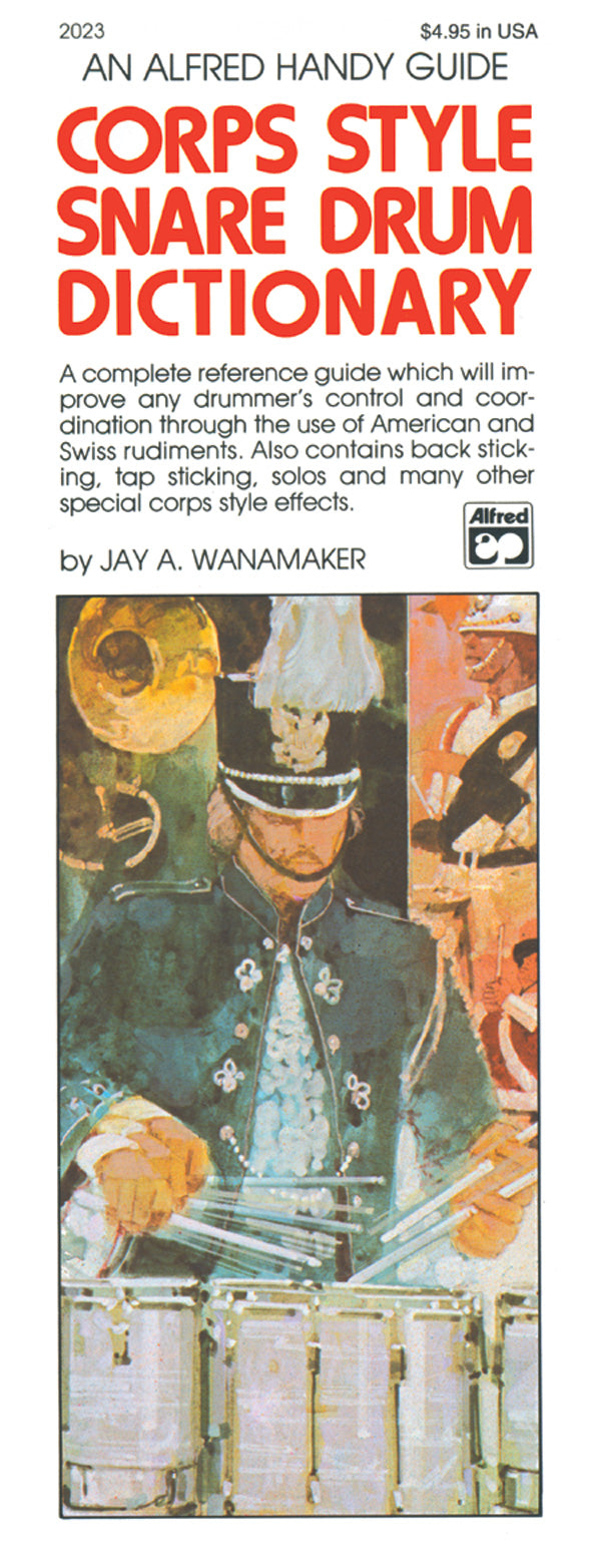 Corps-Style Snare Drum Dictionary: A Complete Reference Guide Which Will Improve Any Drummer's Control and Coordination Sheet Music Preview