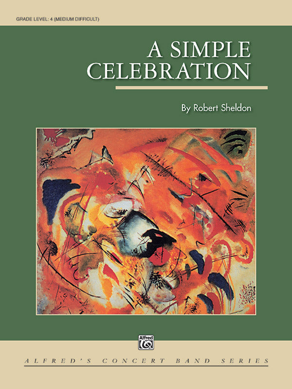 A Simple Celebration: E-flat Alto Clarinet Sheet Music Preview