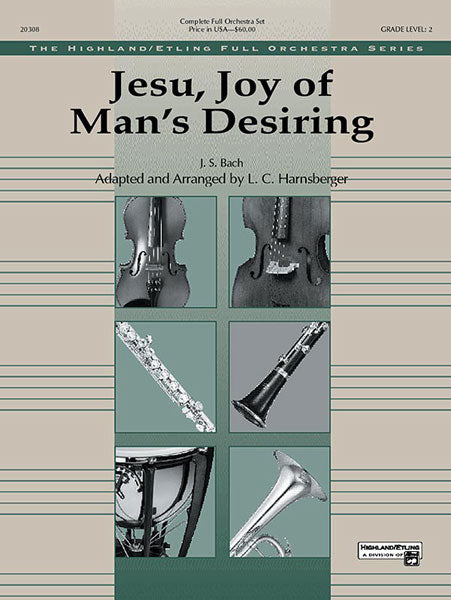 Jesu, Joy of Man's Desiring: 2nd Oboe Sheet Music Preview
