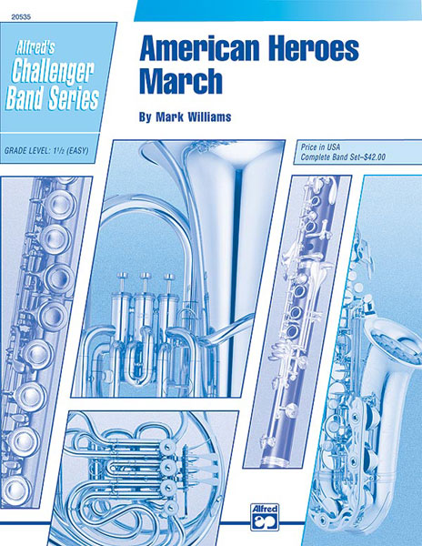 American Heroes March: 1st F Horn Sheet Music Preview