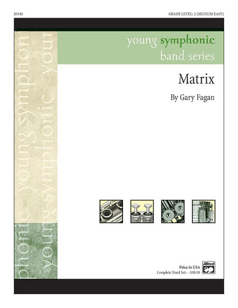 Matrix: E-flat Baritone Saxophone Sheet Music Preview
