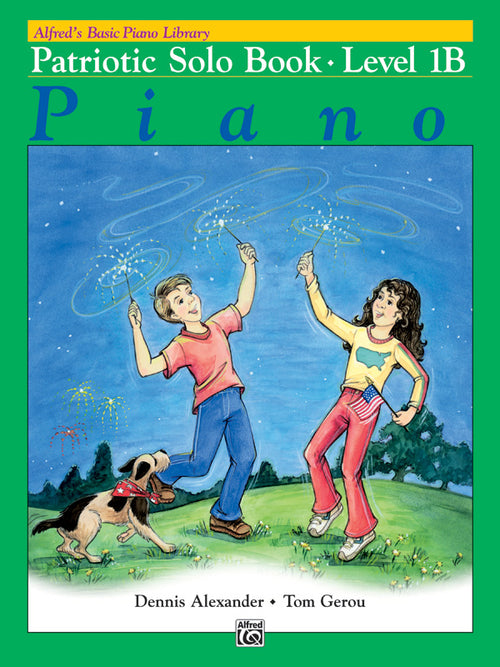 Alfred's Basic Piano Library: Patriotic Solo Book 1B Cover Image