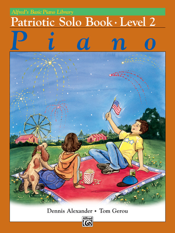 Alfred's Basic Piano Library: Patriotic Solo Book 2 Sheet Music Preview