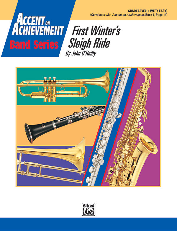 First Winter's Sleigh Ride: 1st B-flat Clarinet Sheet Music Preview