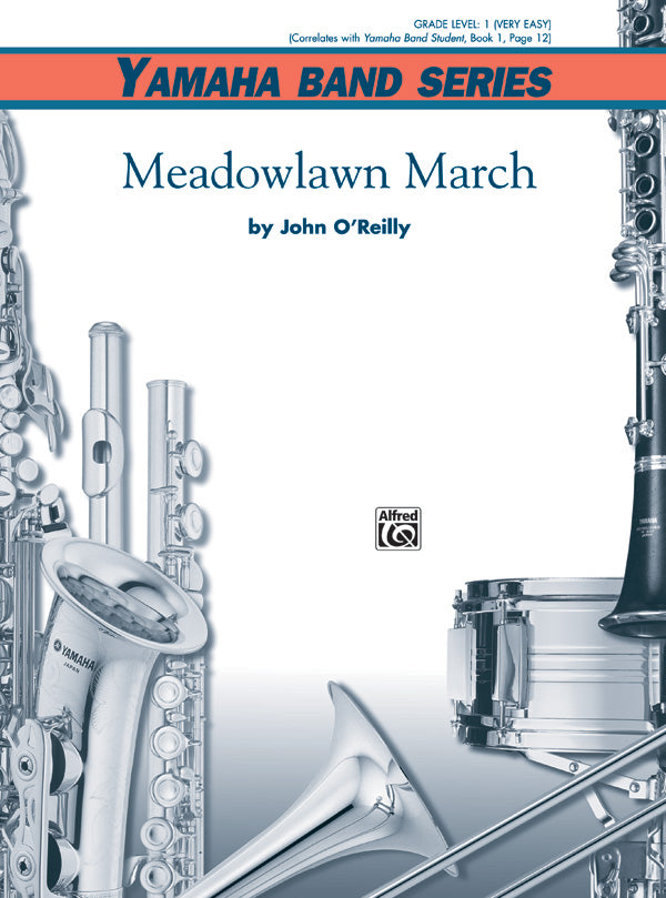 Meadowlawn March: E-flat Baritone Saxophone Sheet Music Preview