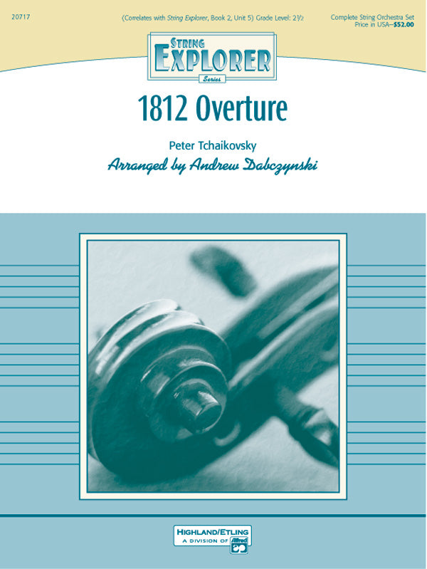 1812 Overture: String Bass Sheet Music Preview