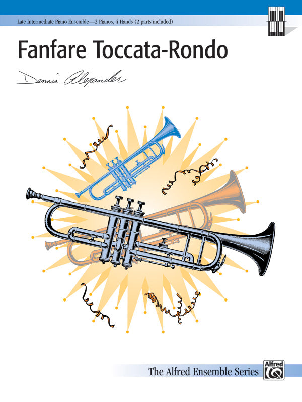 Fanfare Toccata-Rondo - Piano Duo (2 Pianos, 4 Hands) Sheet Music Preview