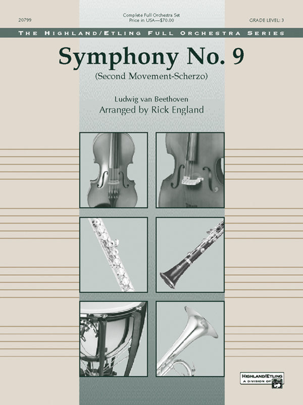 Symphony No. 9 (2nd Movement): 1st F Horn Sheet Music Preview