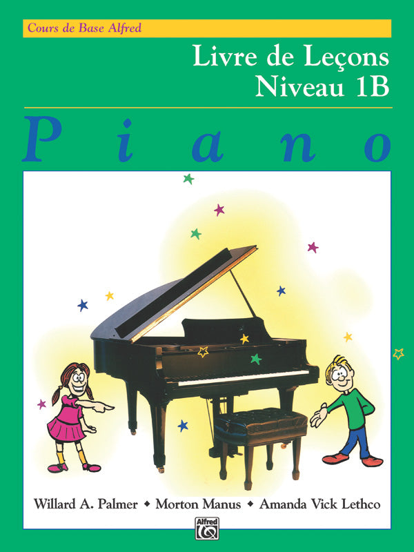 Alfred's Basic Piano Library: French Edition Lesson Book 1B Cover Image