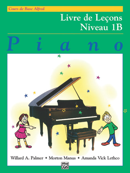 Alfred's Basic Piano Library: French Edition Lesson Book 1B Cover Image